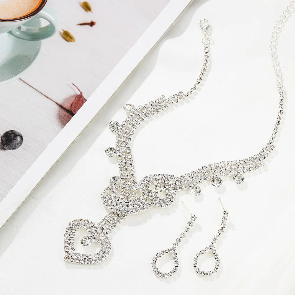 Luxury Necklace /Earrings Set